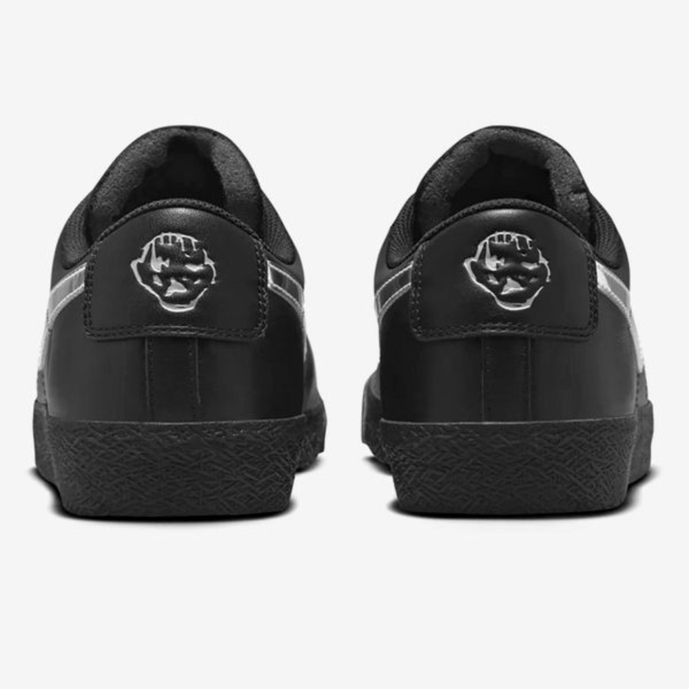 Nike Men's SB Zoom Blazer Low x Dancer Black & Silver Skateboard Sneakers Size10 - Picture 11 of 11
